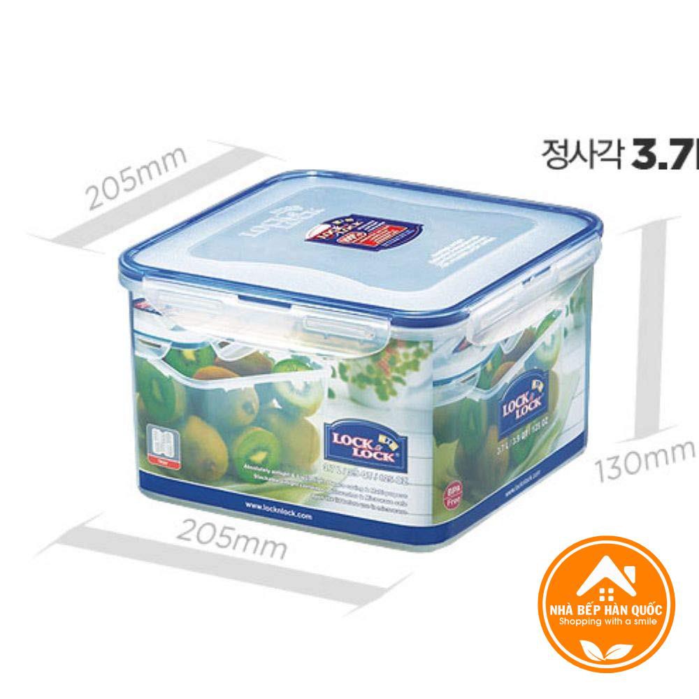 Hộp nhựa đựng thực phẩm, hộp bảo quản thực phẩm Lock and Lock HPL858D 3700ml
