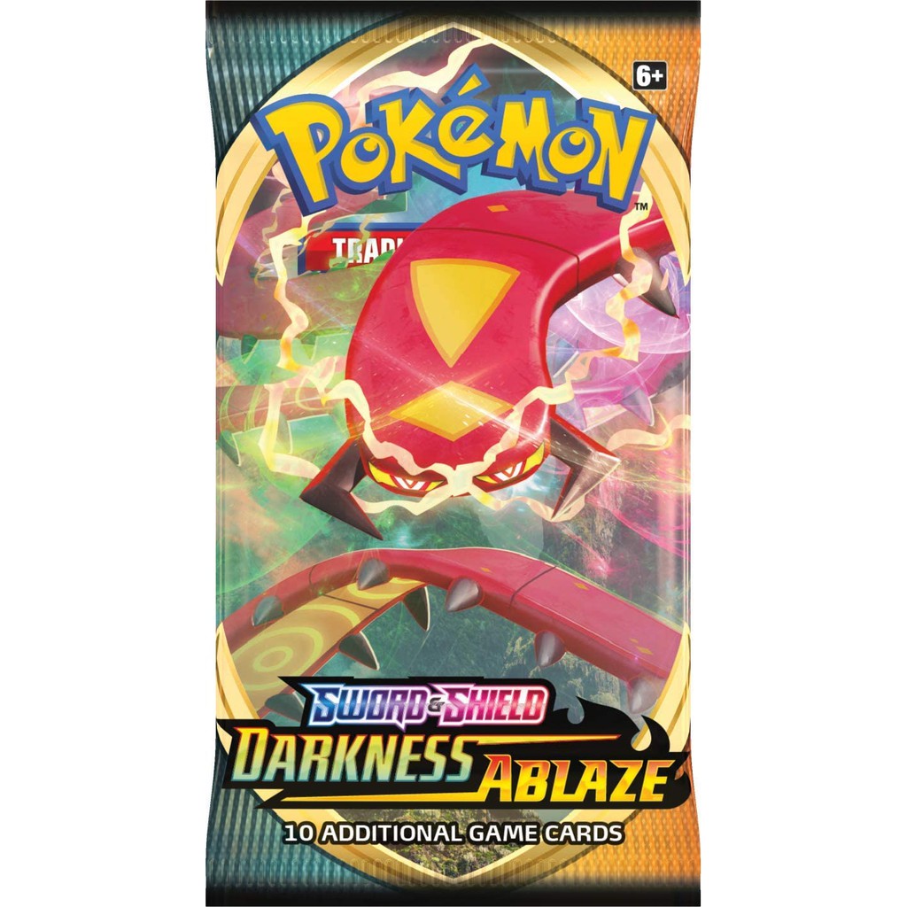 Thẻ bài Pokemon TCG: Sword & Shield Darkness Ablaze Booster Box 36 packs (Hàng chính hãng)