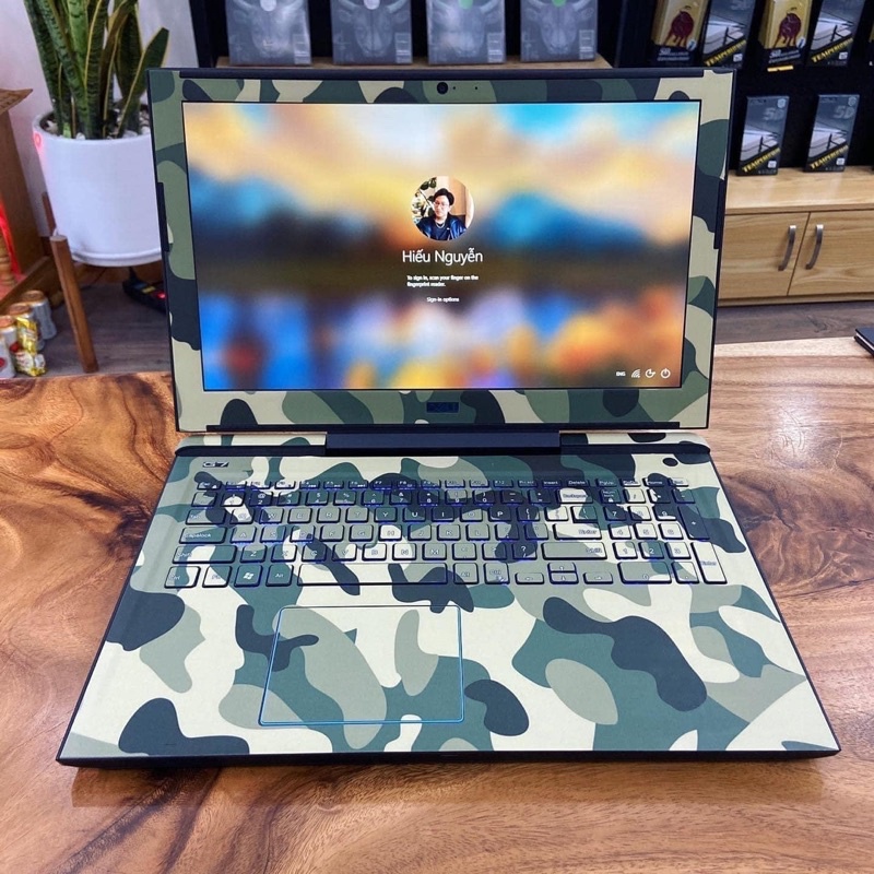 Dán Skin Laptop Mẫu Quân Đội Nam Tính - Cắt Sẵn Kích Thước Cho Mọi Laptop