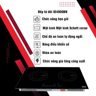 Bếp từ RAPIDO RI4000BS