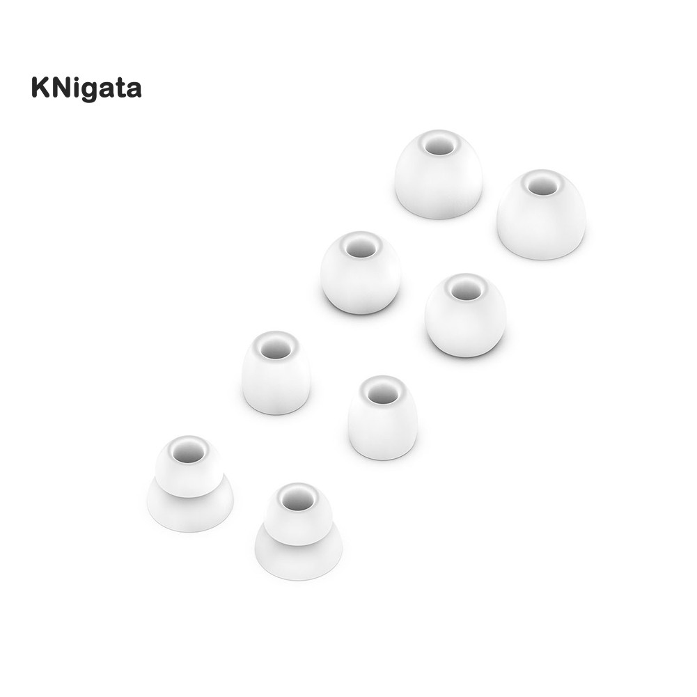 ♉KN 8Pcs Mini Silicone Soft In-Ear Headsets Earphones Eartips for Powerbeats Pro/3