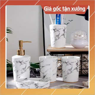 Bộ đồ dùng phòng tắm 6 món