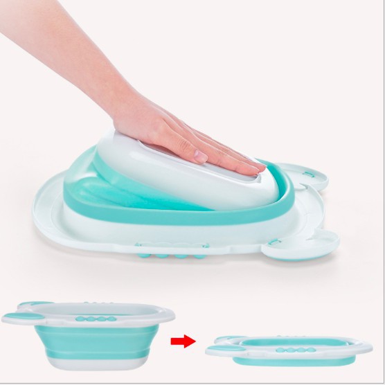 EuroQuality Thau rửa mặt xếp gọn di động BT10 12cm 4cm Travel Ready gấp gọn Thau rửa mặt di động BT1