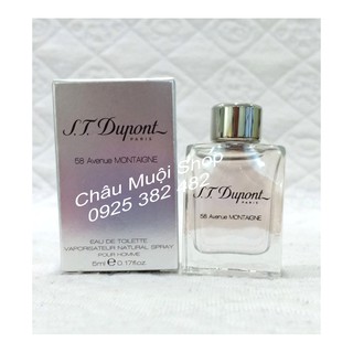 Nước Hoa Mini ST.Dupont -58 Avenue Montaigne pour Homme -5ml