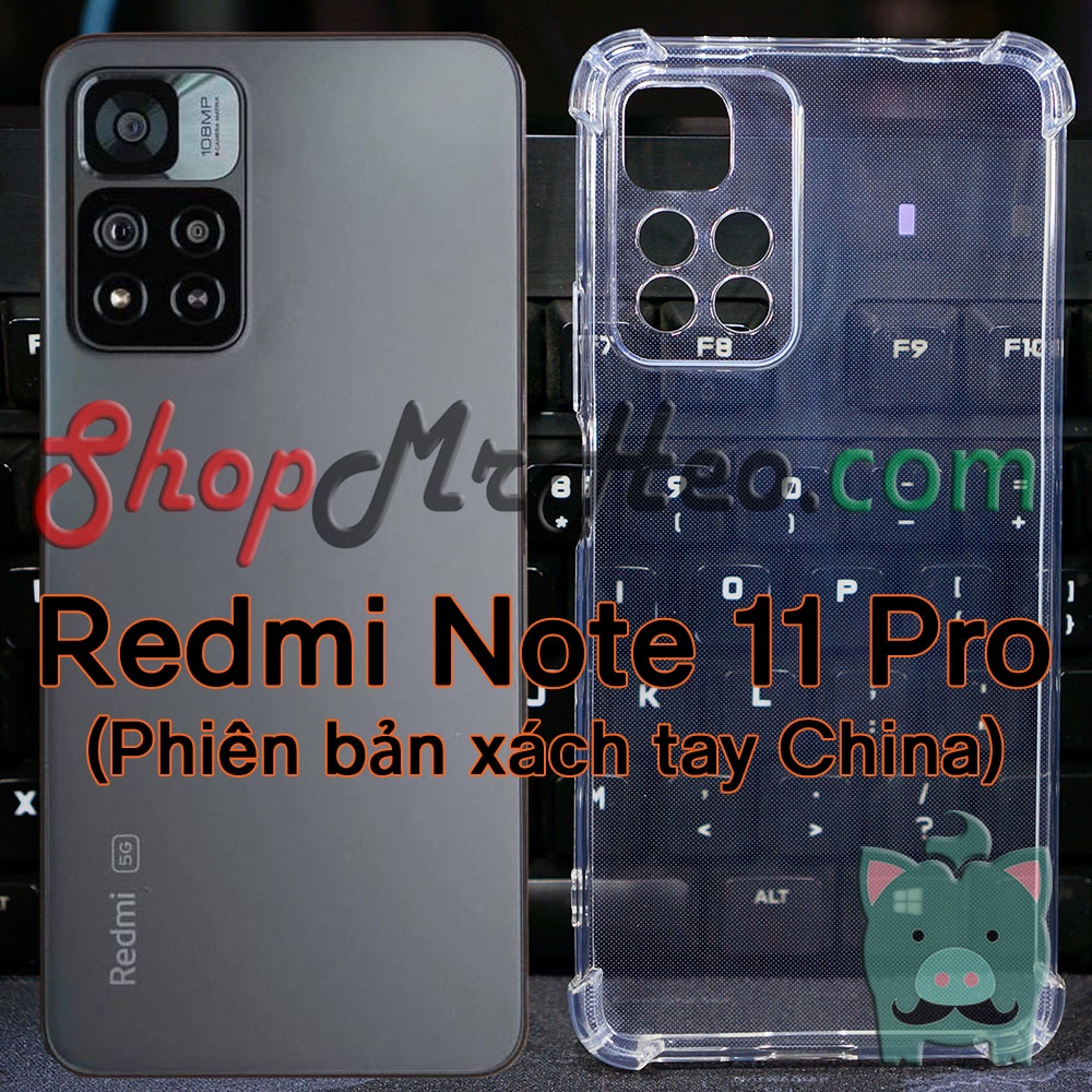 Ốp Lưng Dẻo Chống Sốc Redmi Note 11 Pro (China) - Redmi Note 11 (China / 5G) - Redmi Note 11S 5G - Poco M4 Pro 5G