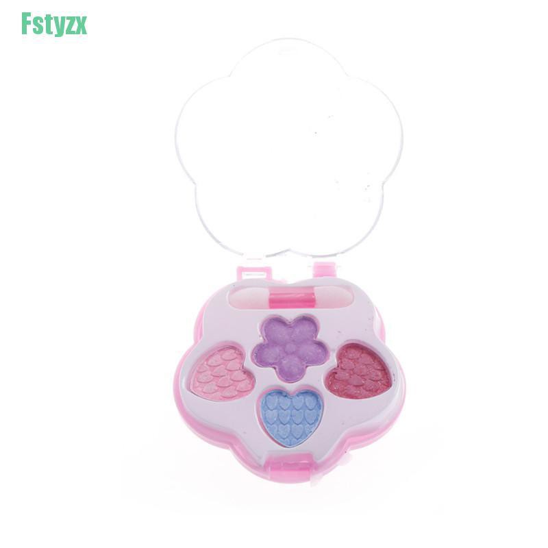 fstyzx 1Set Princess Pretty Shell Kids Girl Makeup Toy Cosmetics Eyeshadow Gift