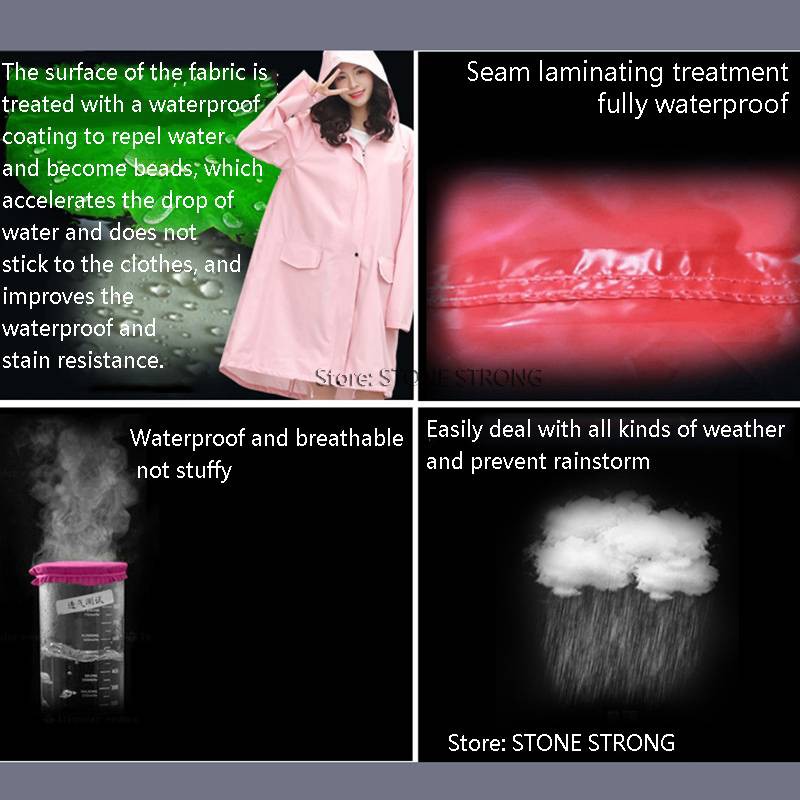 Áo mưa chất lượng cao dành cho nam và nữ