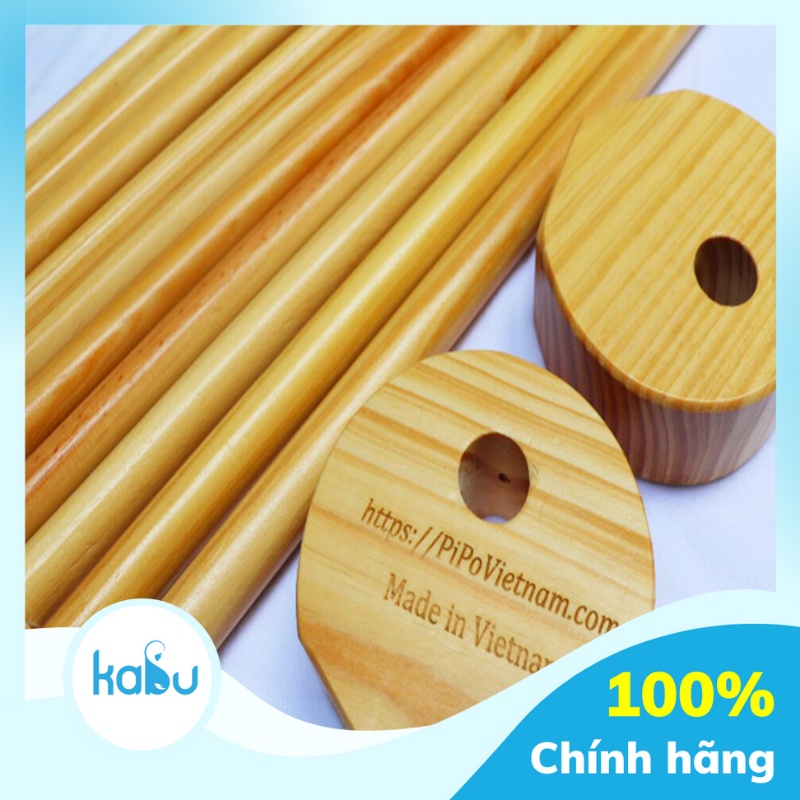 KABU - Kệ Chữ A Bằng Gỗ PipoVietnam, Đồ Chơi Tự Lập Cho Bé