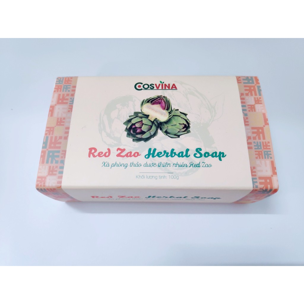 Xà phòng thảo dược thiên nhiên Red Zao Herbal Soap 100gr