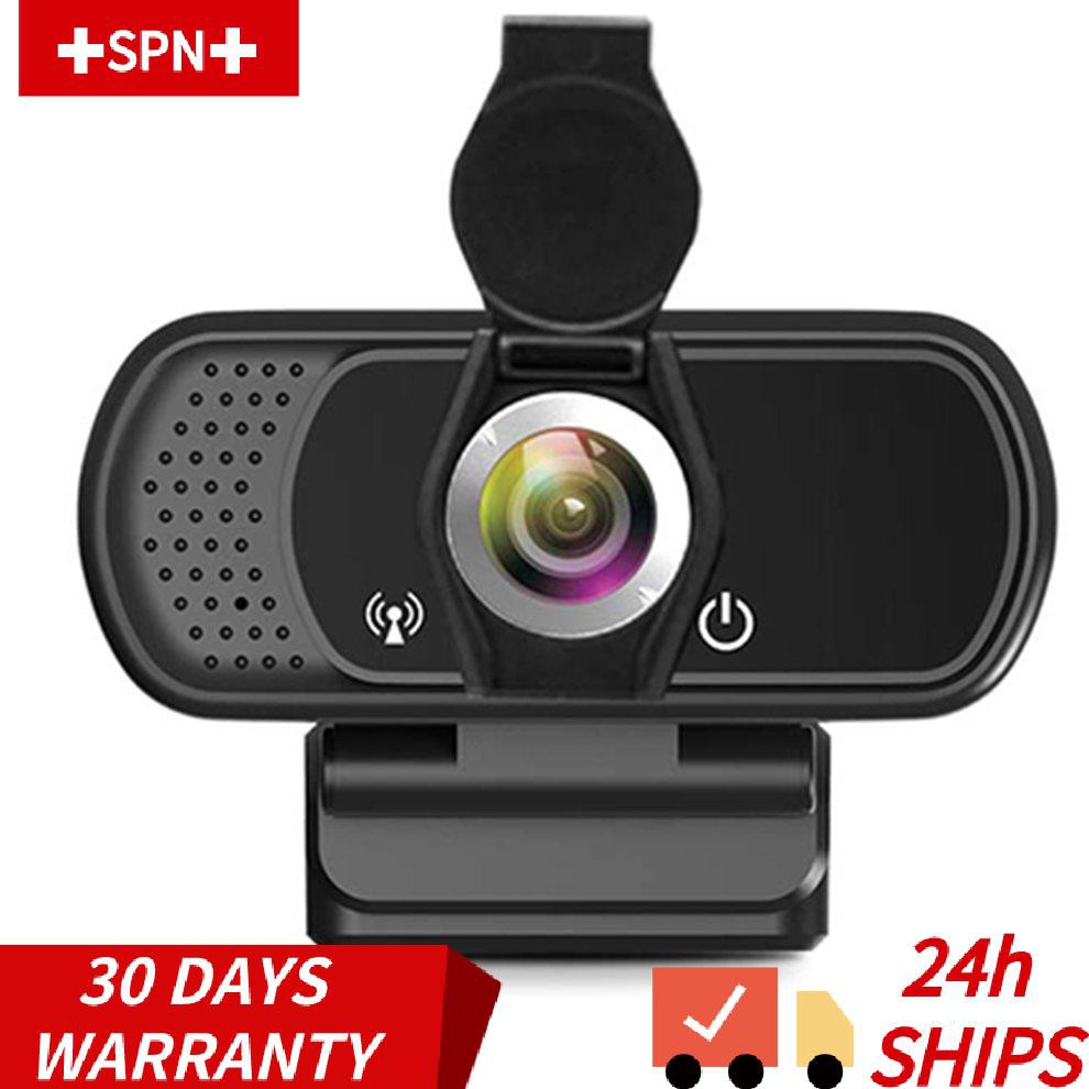 Webcam 1080p Kèm Giá Đỡ Bảo Vệ Chuyên Dụng Cho Pc Laptop