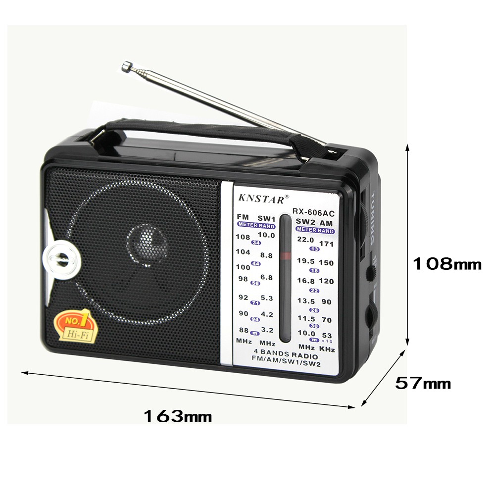 Đài FM Sony 606AC, Đài Radio Cực Hay, Dò Tần Số Cực Nhạy