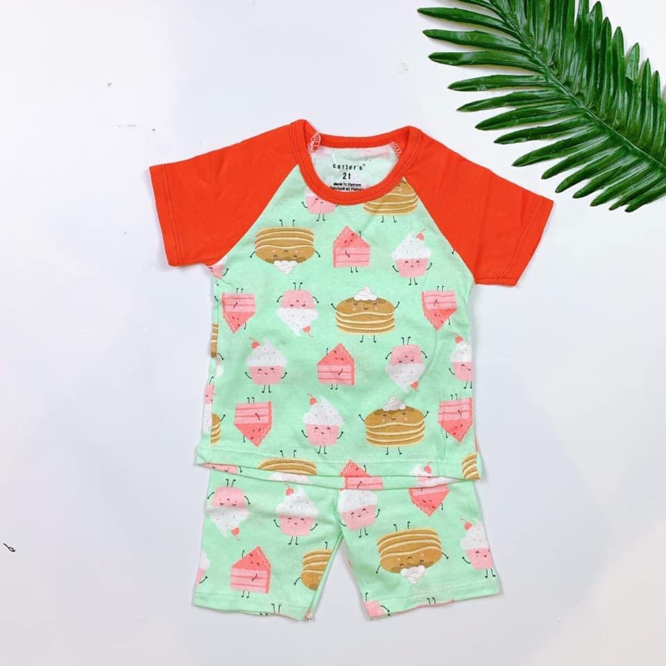 Đồ Bộ Giáp Lăng Thun Cotton Bé Gái Từ 6 Tháng - 4 Tuổi