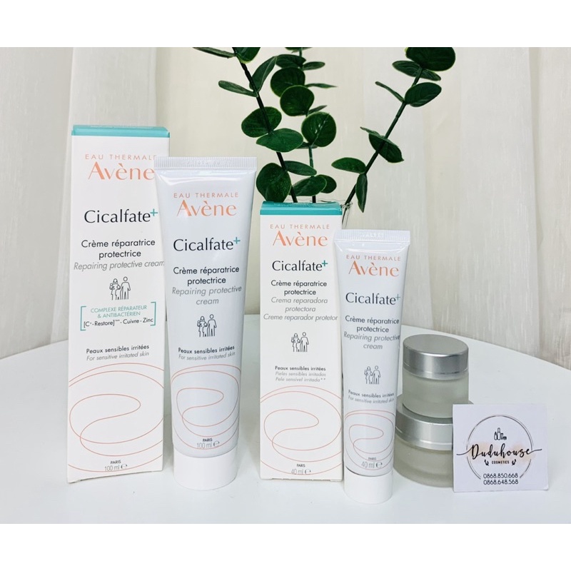 Kem dưỡng Avene Cicalfate repair cream phục hồi da dưỡng ẩm và giảm sẹo thâm 40ml 100ml- DuduHouse