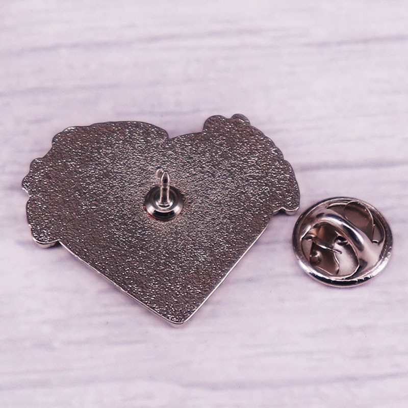 Ghim Cài Áo Kim Loại In Chữ You Can Be Yourself with Me Thời Trang