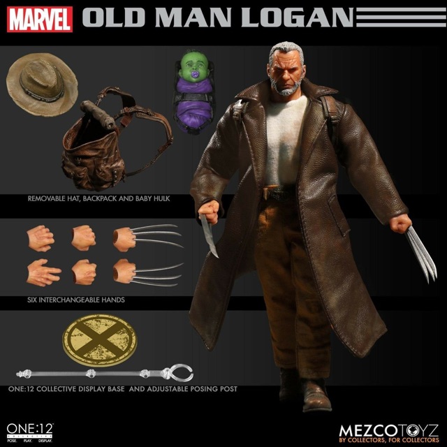 Mô hình Mezco chính hãng - Old Man Logan