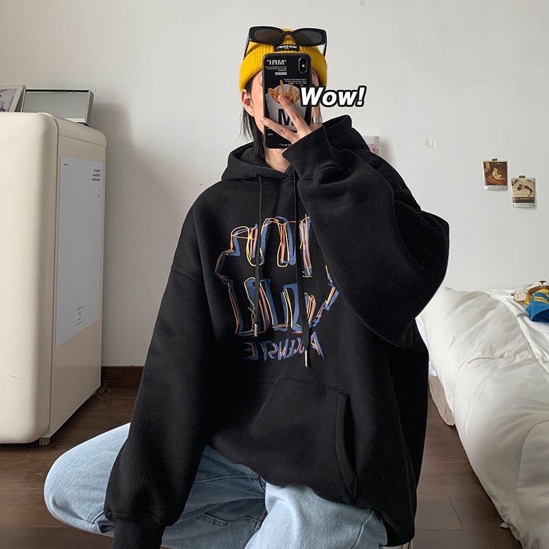 Áo Hoodie Nỉ Bông 100% Mũ Hai Lớp Áo Nỉ Lót Bông Nam Nữ Unisex Hàng Quảng Châu Siêu Đẹp | BigBuy360 - bigbuy360.vn