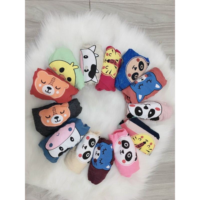 Quần mông thú cotton mềm mát cho bé