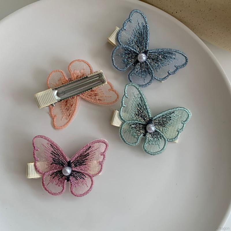 Kẹp Tóc Nơ Hoạt Hình Dễ Thương Cho Bé Gái