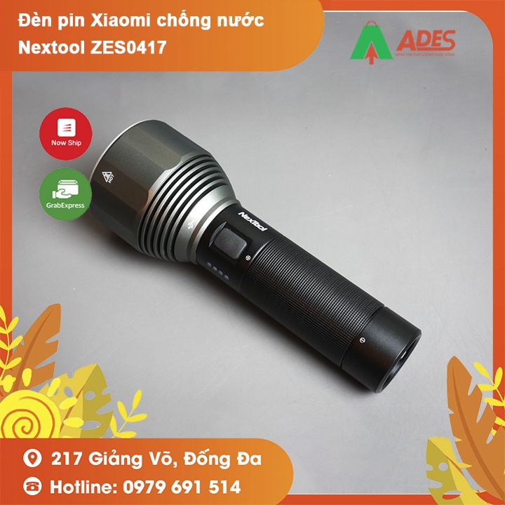 Đèn pin Xiaomi chống nước Nextool ZES0417 siêu sáng - Bảo Hành Chính Hãng