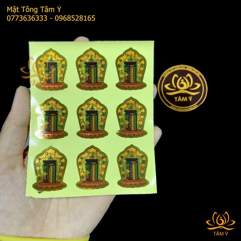 [Nhiều size nhất] Miếng dán Thời Luân Kim Cang Kalachakra | BigBuy360 - bigbuy360.vn