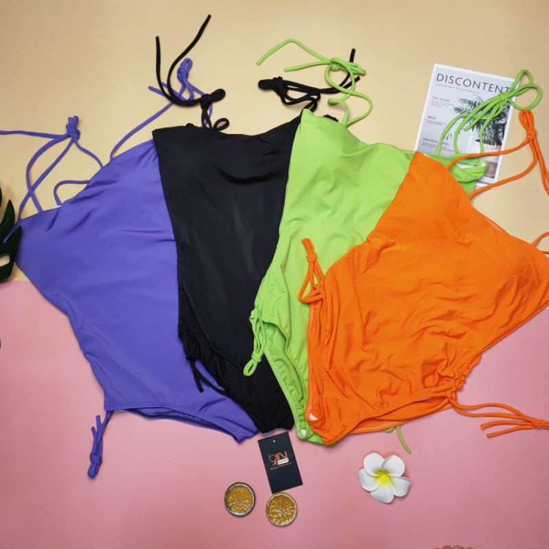 Bikini Nữ Liền Thân Dây Nơ Vai Nhiều Màu Freesize Bin Sports BHV084 | BigBuy360 - bigbuy360.vn