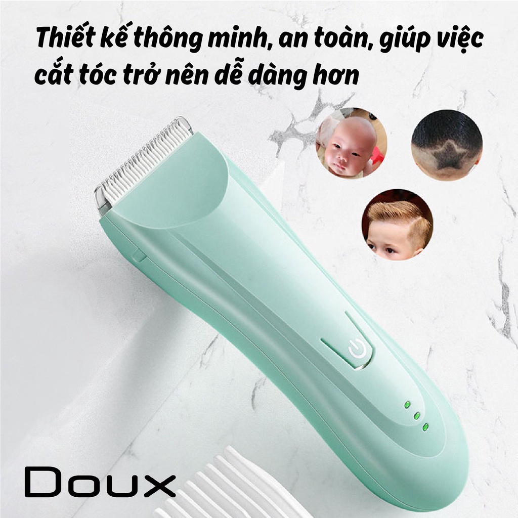 Tông đơ cắt tóc mini DOUX PM-3129 cho bé chính hãng có Bảo Hành