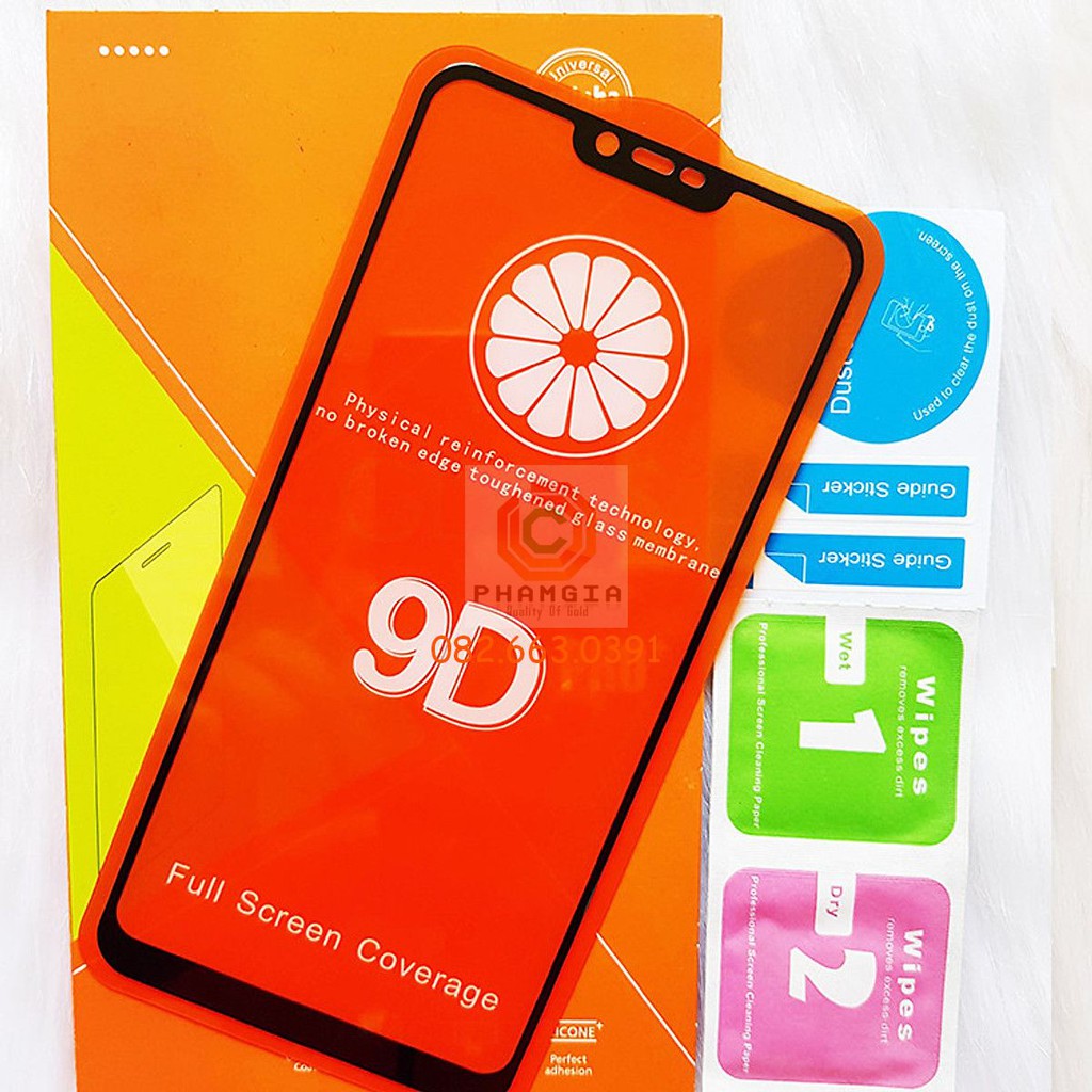 Kính cường lực 5D Oppo Realme 2 Full Màn Full keo