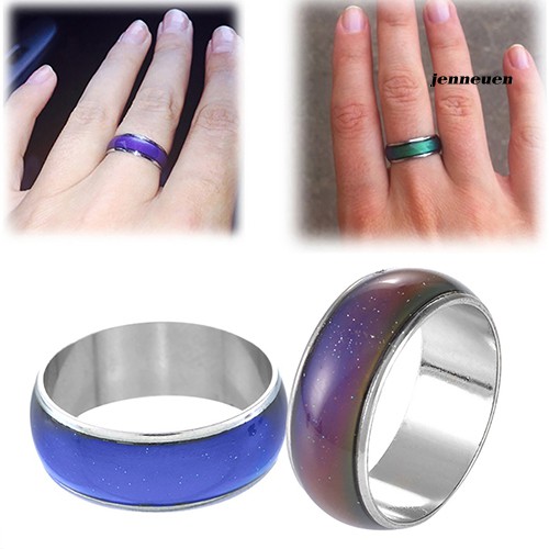 Set 3 Nhẫn Thay Đổi Màu Sắc Theo Nhiệt Độ Dành Cho Cả Nam Và Nữ