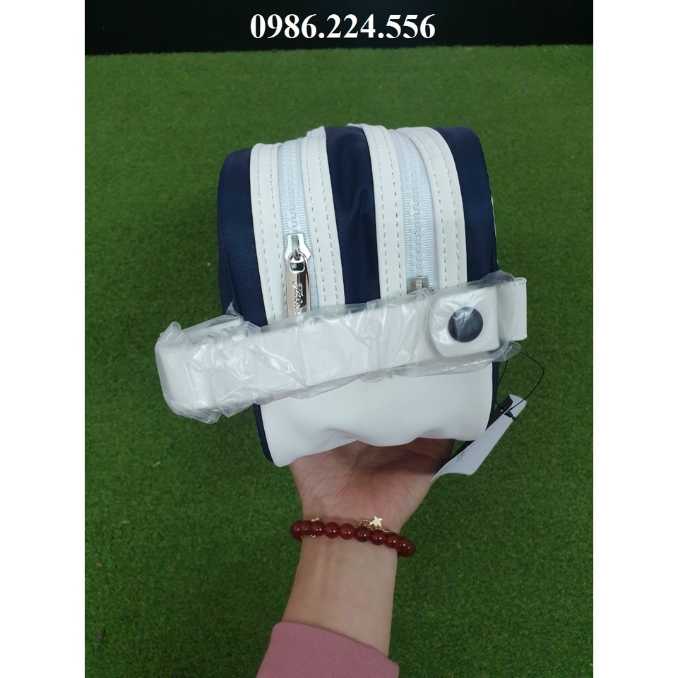 Túi golf cầm tay nam nữ clutch Titleist mini 2 ngăn chống nước cao cấp đựng phụ kiện cá nhân tiện lợi CT015