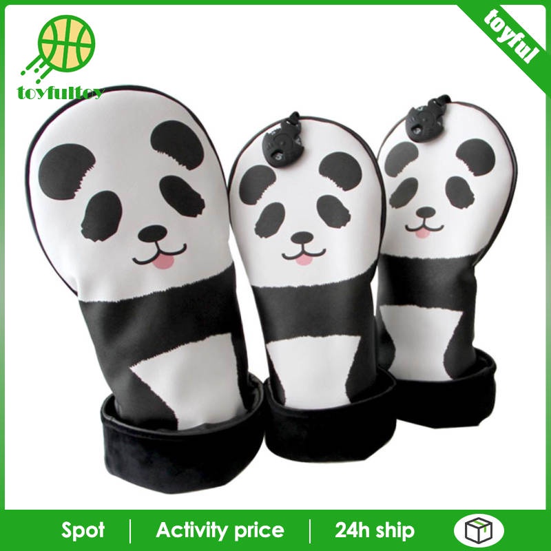 Bộ 3 Vỏ Bọc Bảo Vệ Đầu Gậy Đánh Golf / Câu Lạc Bộ / Câu Lạc Bộ Gỗ Kèm Thẻ Số