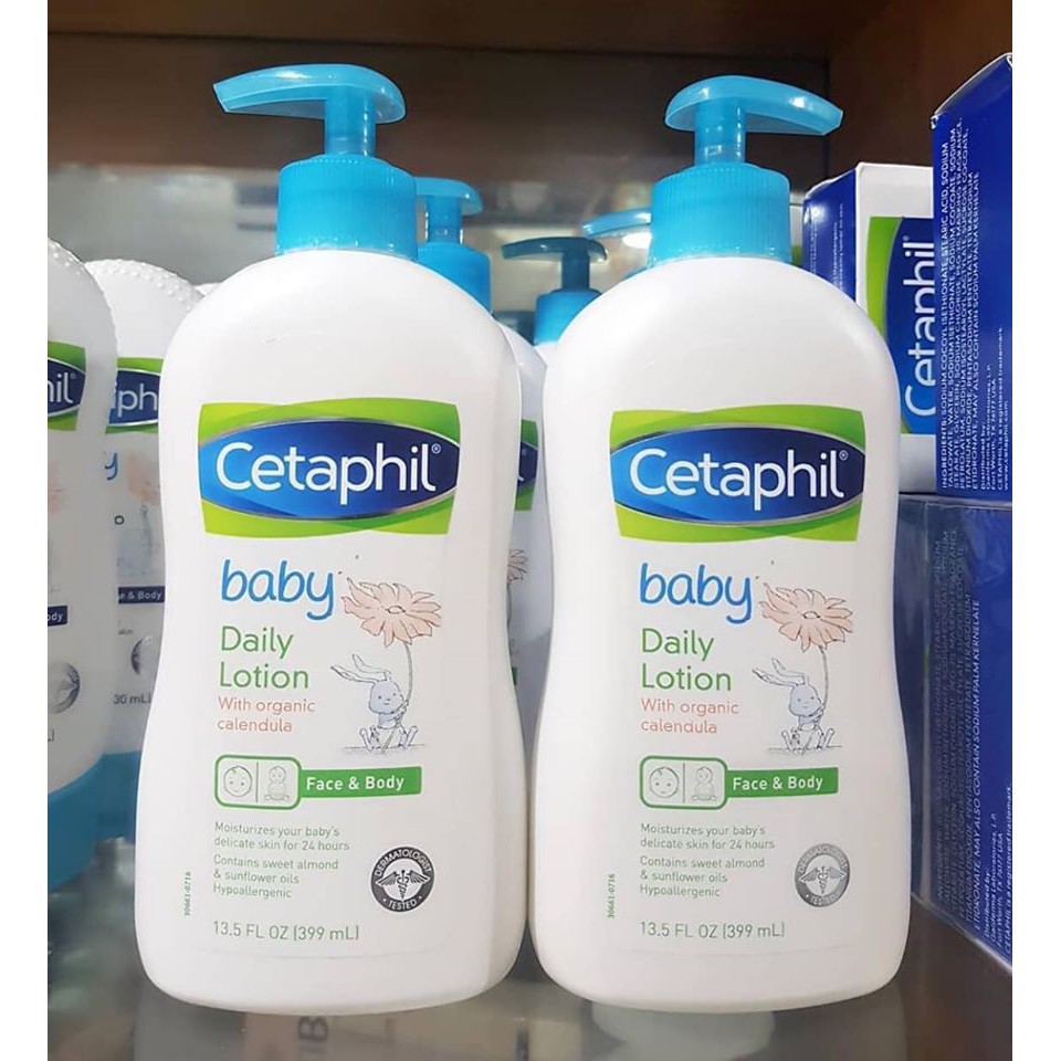 Kem dưỡng ẩm hằng ngày cho bé Cetaphil baby daily lotion 400ml