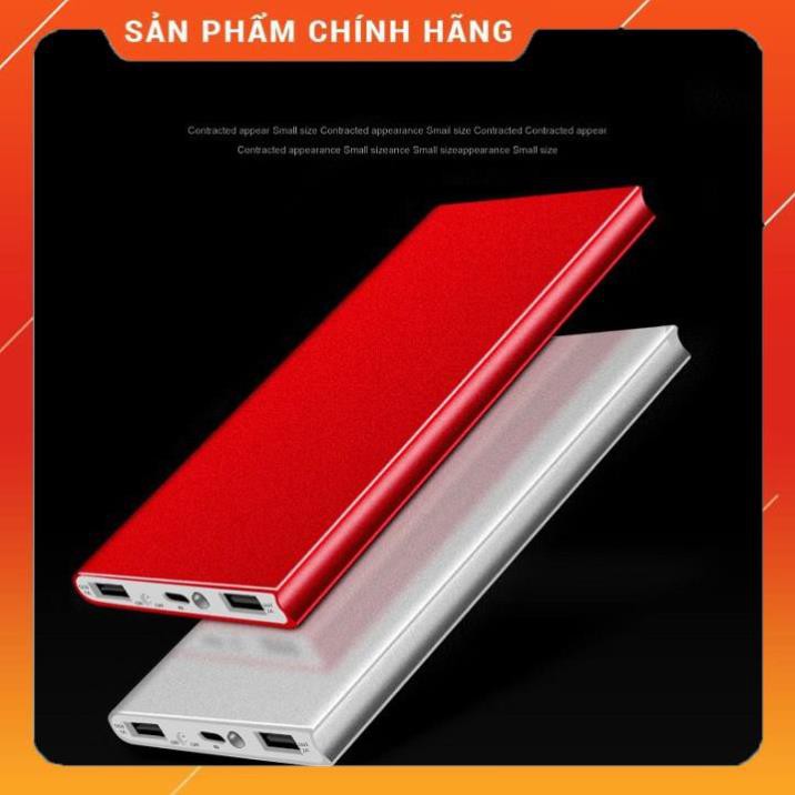 Sạc dự phòng nhỏ gọn giá tốt dung lượng 20000 mAH, sạc pin điện thoại dự phòng chất lượng tiện dụng mang đi chơi