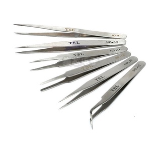 Nhíp Đầu Nhọn Bằng Thép Không Gỉ NO-10 / 11 / 12 / 13 / 14 / 15