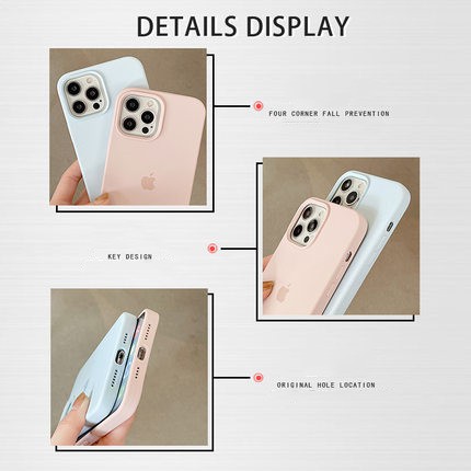 iPhone 13 Pro Max Ốp điện thoại silicon chống sốc màu trắng cổ điển cho Iphone 13 12 11 Pro Max Ix Xs Max Xr Se2 Iphone 6 6s 7 8 Plus | BigBuy360 - bigbuy360.vn