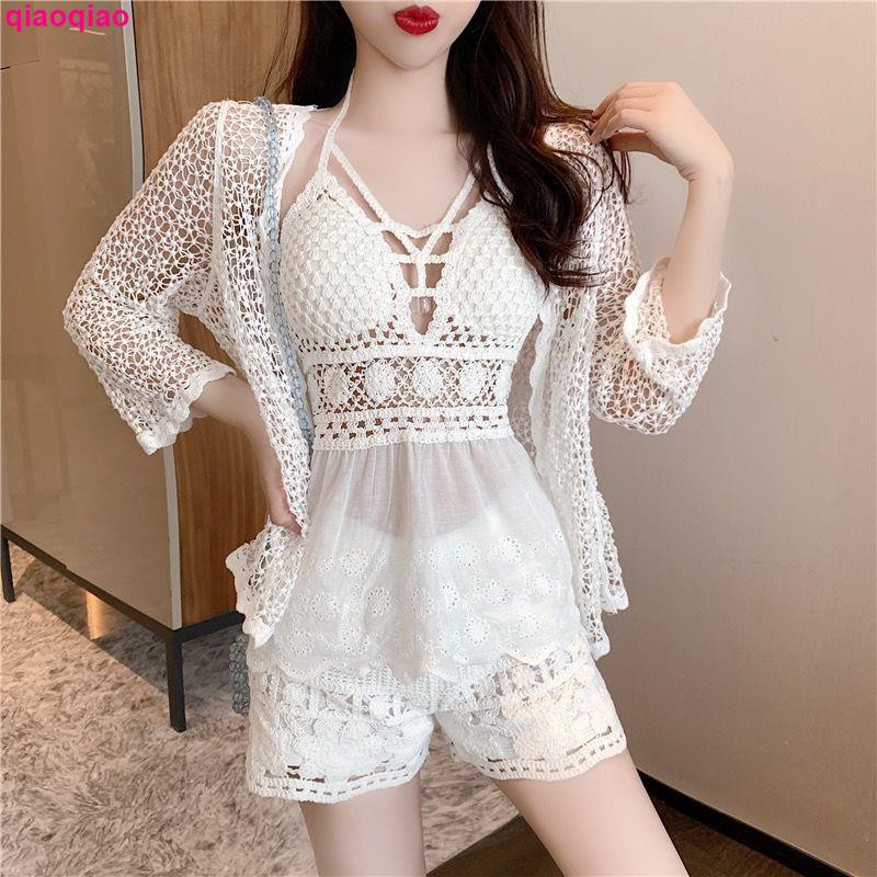 Set Đồ Tắm Kèm Áo Khoác Ngoài Quyến Rũ Dành Cho Nữ | BigBuy360 - bigbuy360.vn