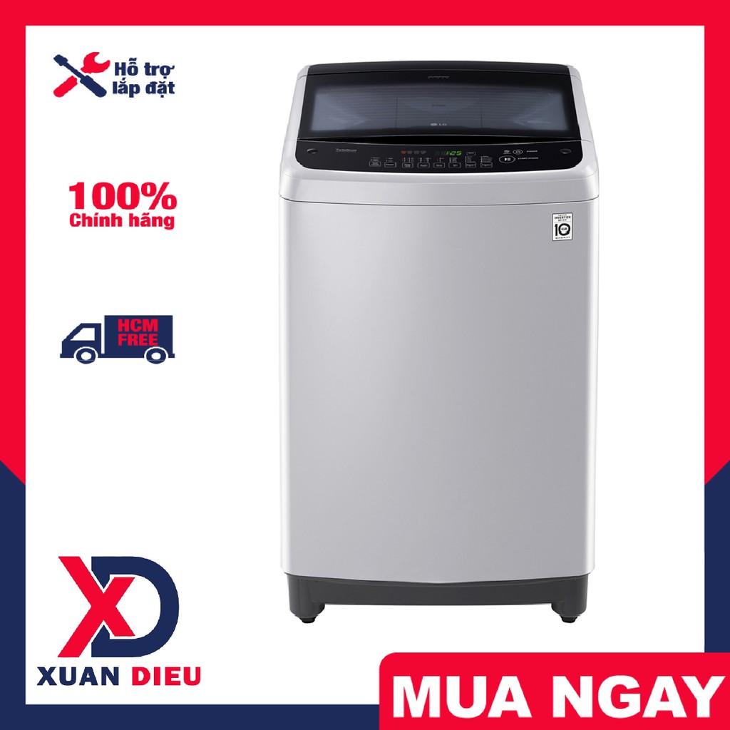 Máy giặt LG lồng đứng 8.5kg T2185VS2M Smart Inverter - Miễn phí vận chuyển HCM, giao hàng trong ngày