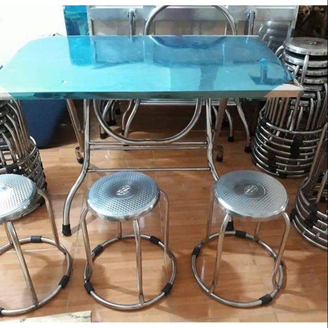 Ghế đôn inox. Mới 100%