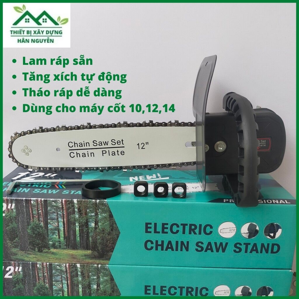 Lưỡi cưa xích gắn máy mài,Loại Ráp Sẵn dùng cho máy cắt cầm tay cốt 10,12,14mm