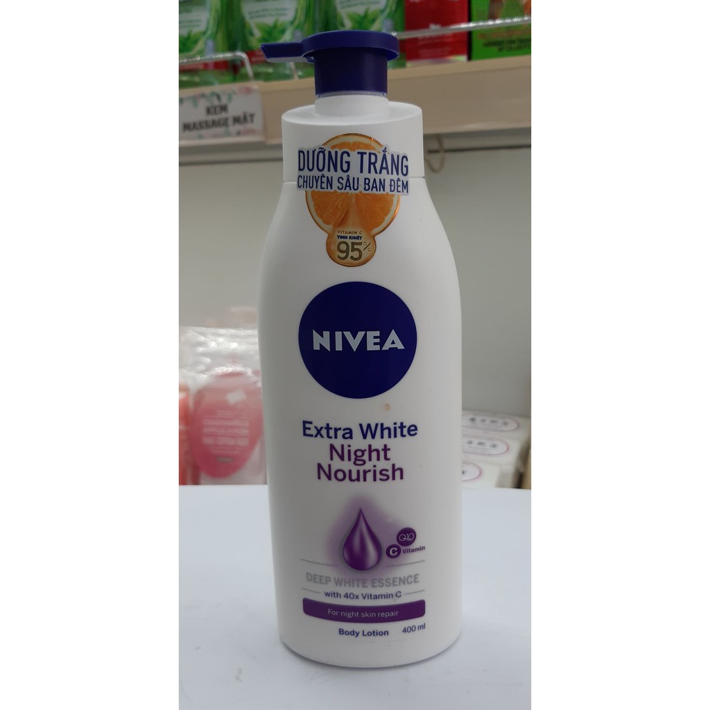 Dưỡng thể Nivea (ban đêm) - Extra White Night Nourish