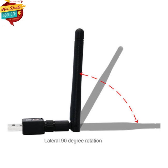 Thẻ Mạng Wifi Không Dây Usb Rtl8188 Mt7601 150m Chất Lượng