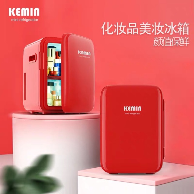 (Sẵn) tủ lạnh mini kemin 10L hàng nội địa trung quốc - video tự quay