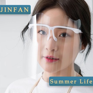 Kitchen cooking anti-oil splash ladies full face protection mask