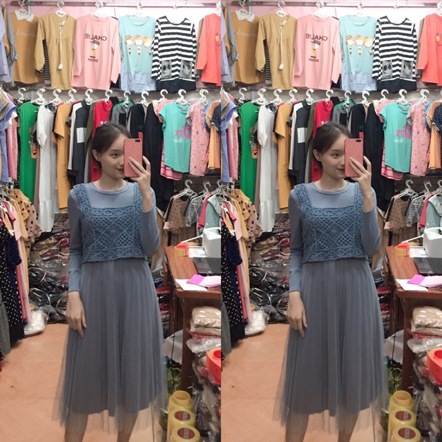 Váy bầu thiết kế xinh thu đông(kèm video)