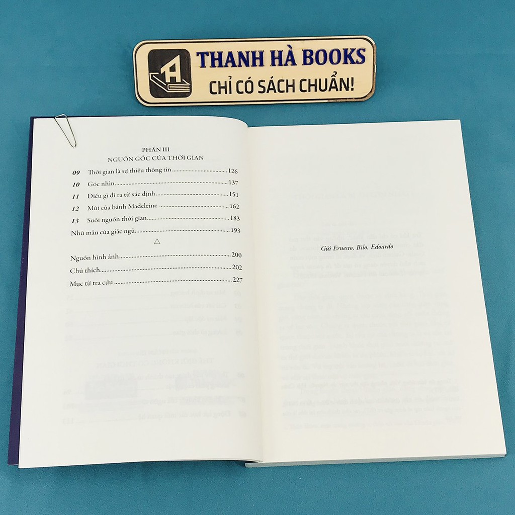 Sách - Trật Tự Thời Gian - Từ Nguồn Gốc Vũ Trụ, Số Phận Các Hố Đen Đến Bản Chất Của Ý Thức