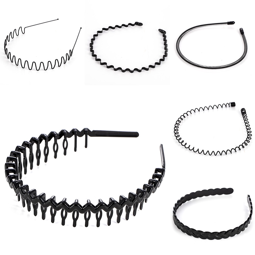 Băng Đô Thể Thao Màu Đen Cho Nữ