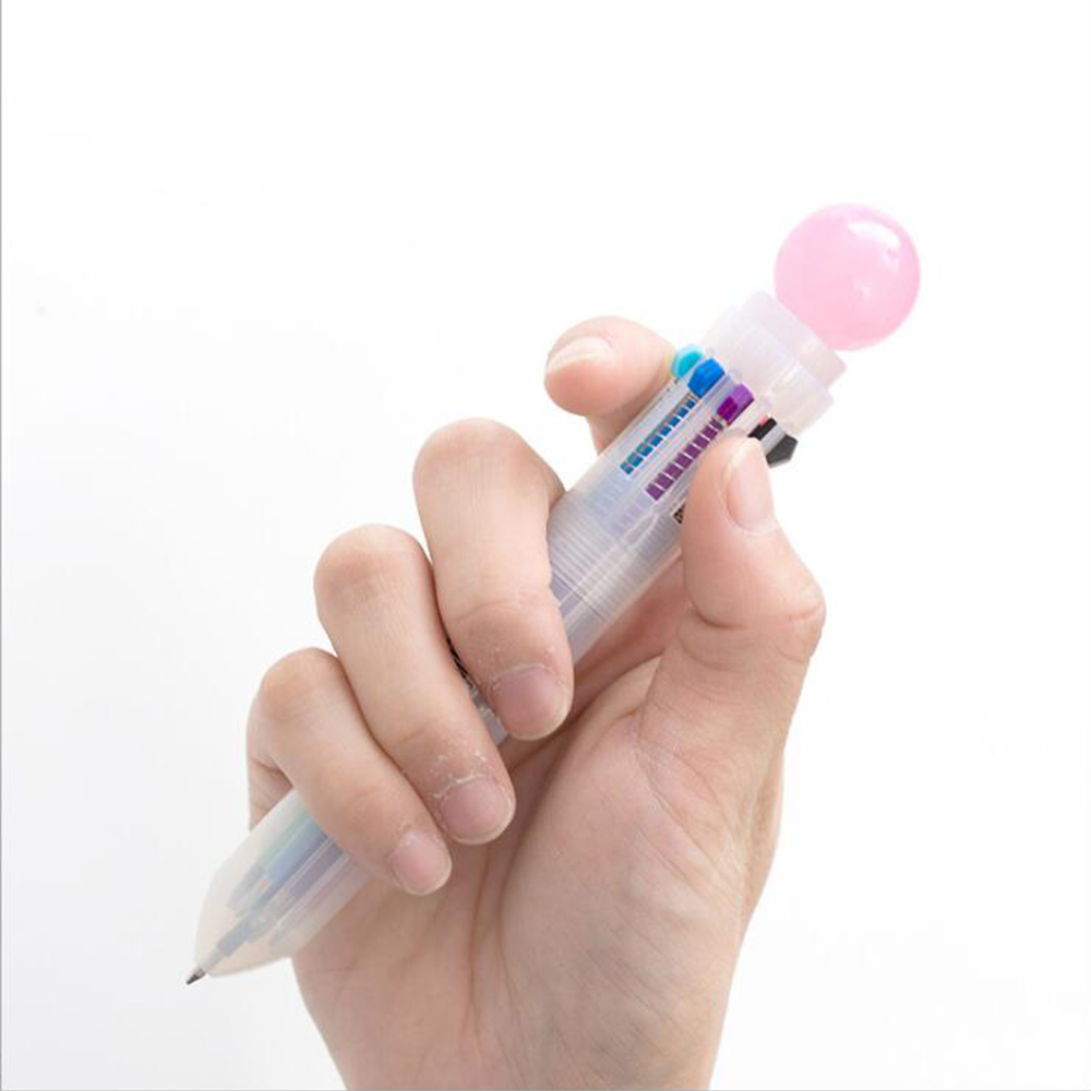 Bút Bi Hình Vương Miện 10 Màu Dễ Thương