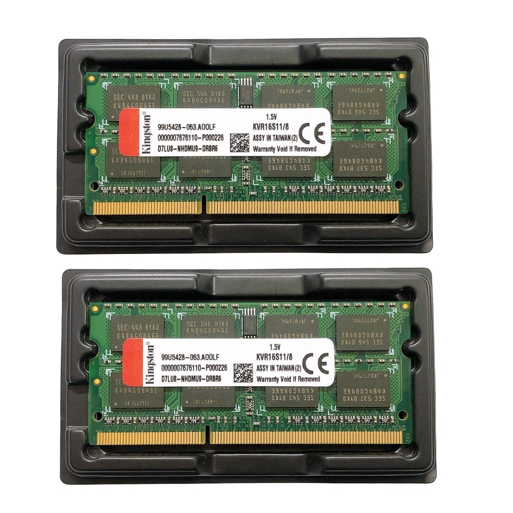 Ram Laptop Kingston DDR3 8GB 1600MHz PC3-12800 1.5V - Mới Bảo hành 36 tháng