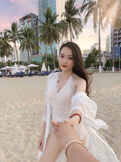 Bikini ren trắng