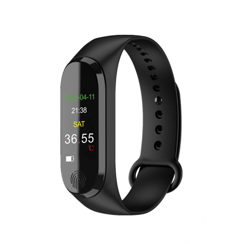 Đồng Hồ Thông Minh Đo Nhiệt Độ Hiển Thị Ngày Tháng