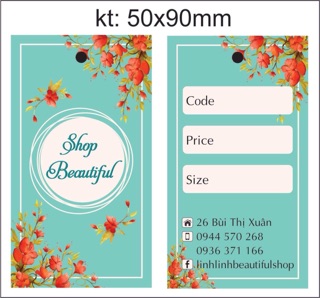 Combo 1000 chiếc tag giấy + 1000c dây dù